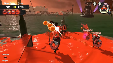 サーモンラン ジャケット スプラトゥーン3 Mサイズ 新品未開封（スプラ  