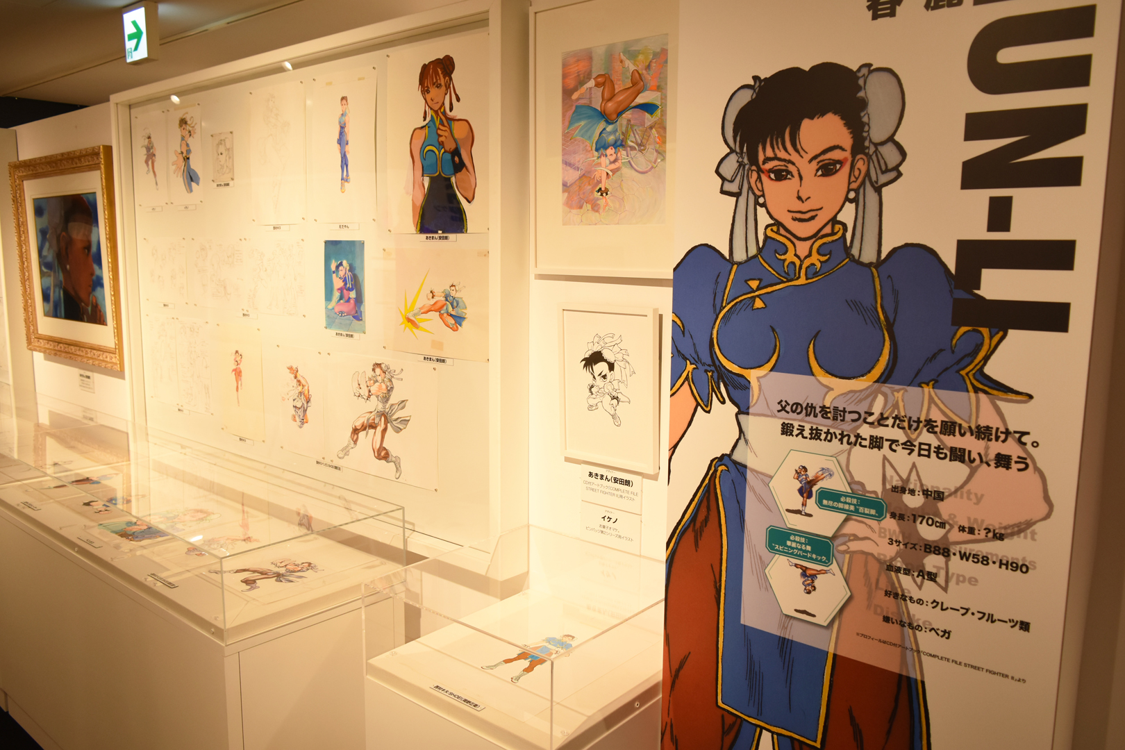 キャラクターごとに資料がまとまっているので、見たいキャラを存分に見ることができる