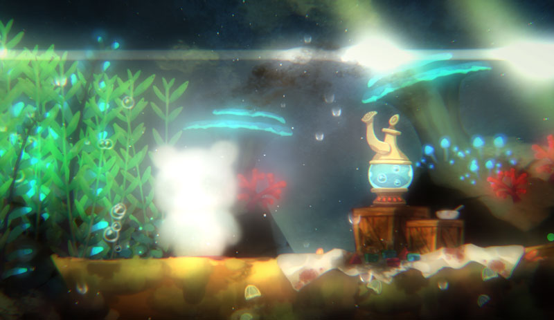 トリコがカビまみれに……。湿度を高くしすぎてしまったようだ