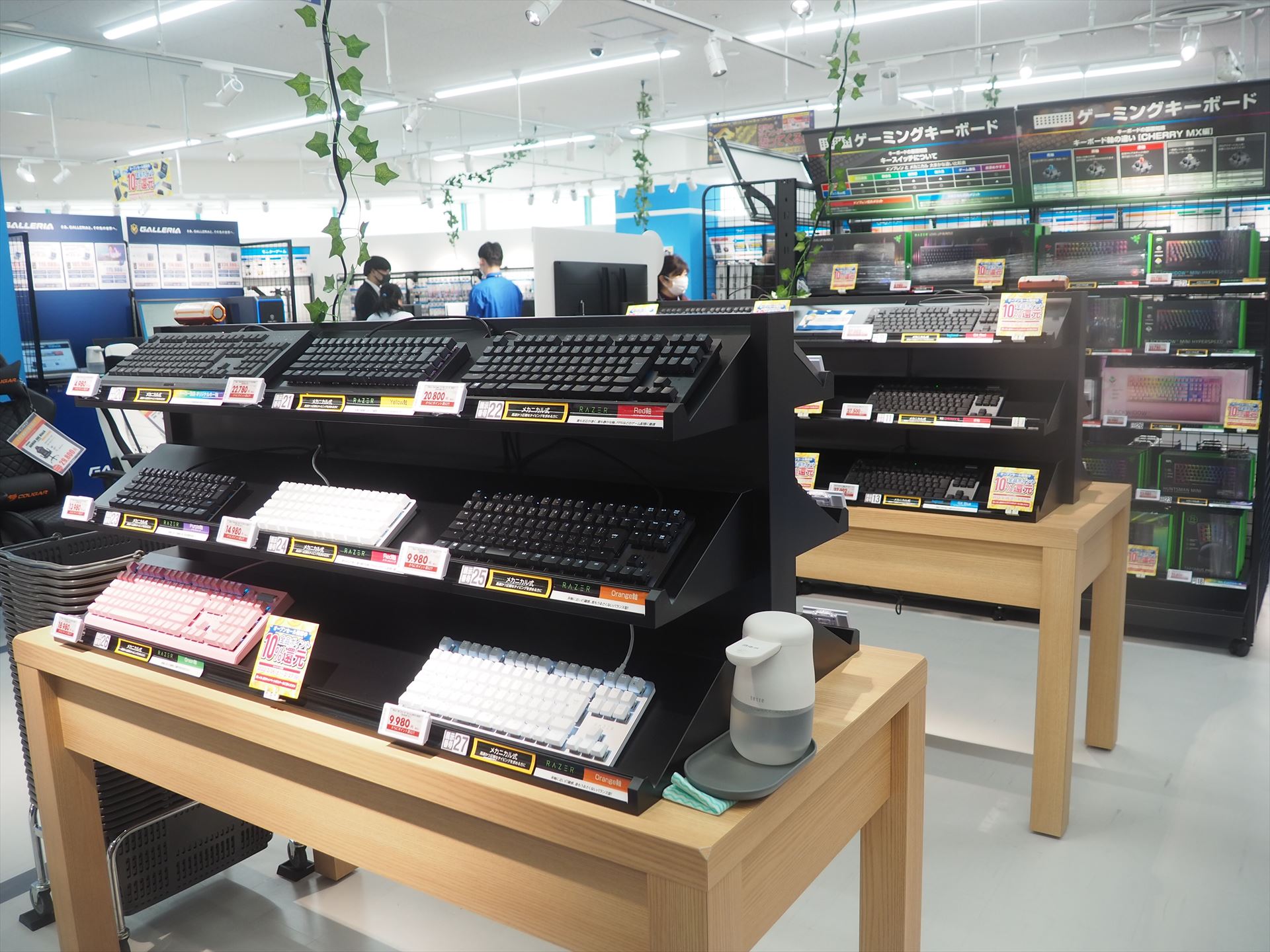 キーボードにこだわるゲーマーにはとてもありがたいコーナーだ