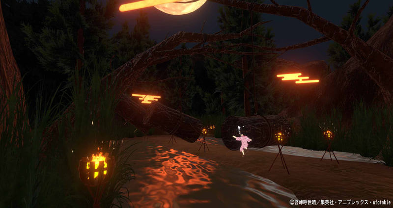 アスレチック状のアトラクションが「狭霧山の山下り」。スタンプラリーの1つでもあるのでぜひ遊んでみて欲しい