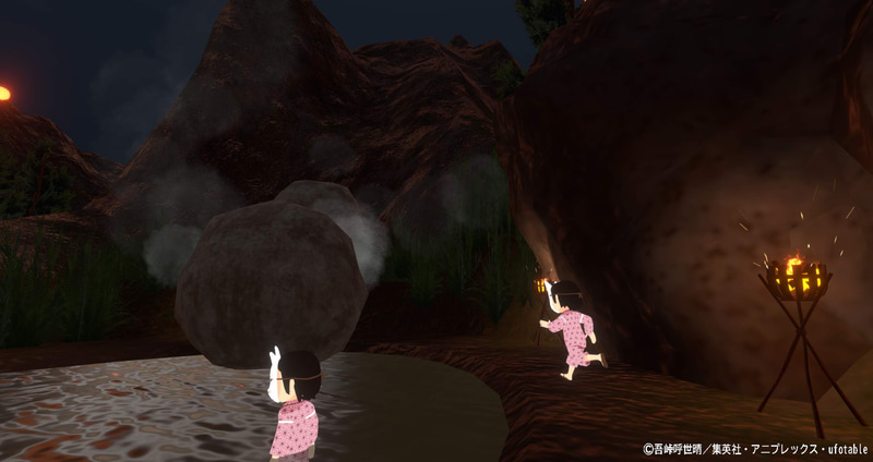 アスレチック状のアトラクションが「狭霧山の山下り」。スタンプラリーの1つでもあるのでぜひ遊んでみて欲しい