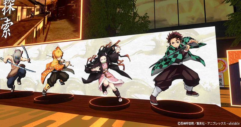 MODI前にはキャラクターたちがズラリ。ここも記念撮影のメッカになりそうだ