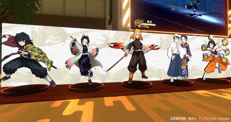 MODI前にはキャラクターたちがズラリ。ここも記念撮影のメッカになりそうだ