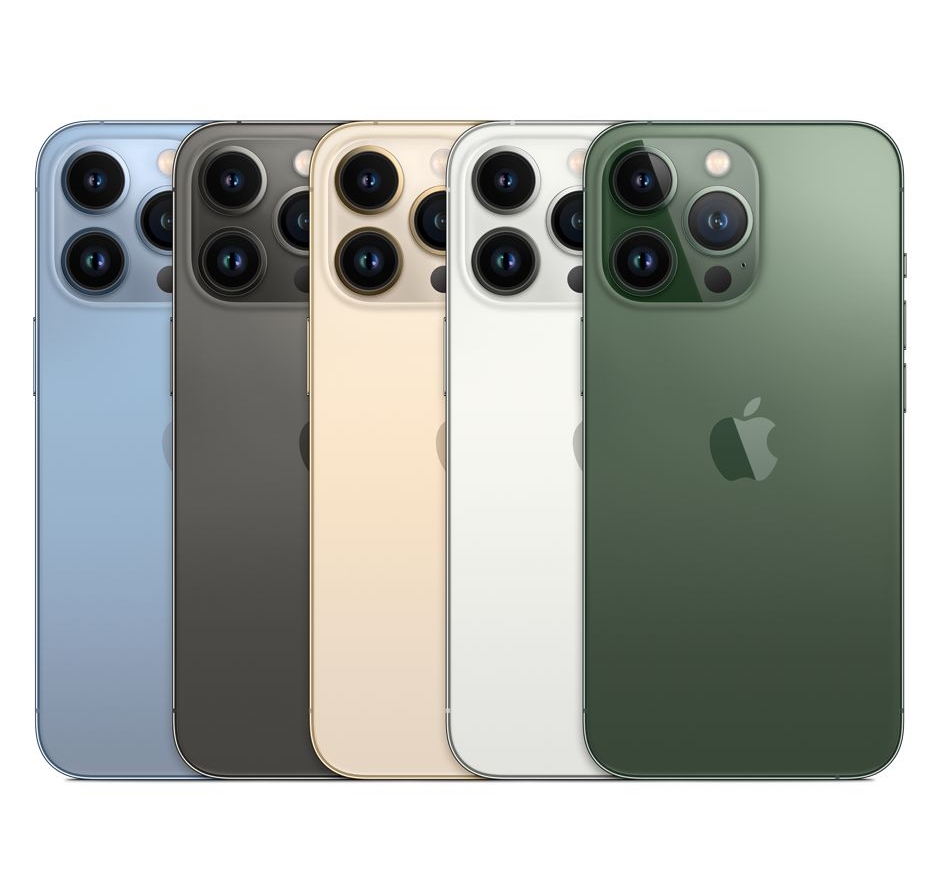 「iPhone 13 Pro」シリーズのカラーバリエーション