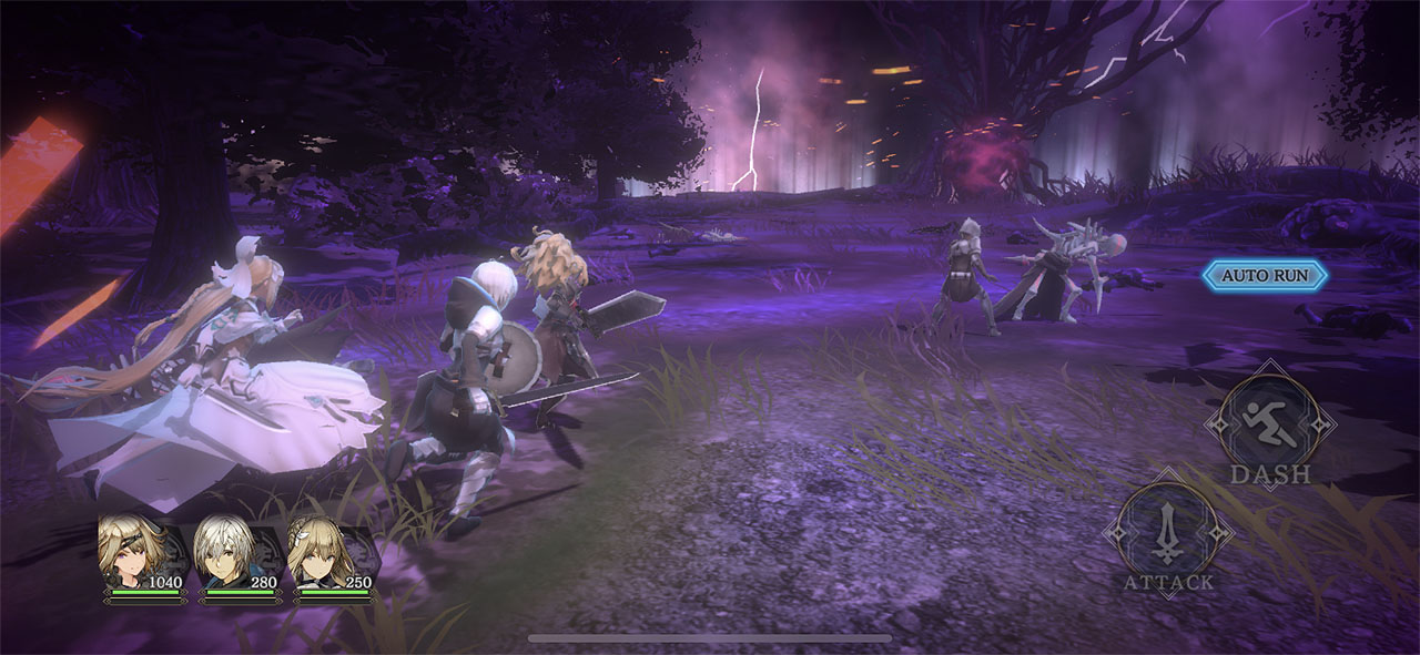 黒の軍勢が溢れ出る「蝕」が初陣となる主人公