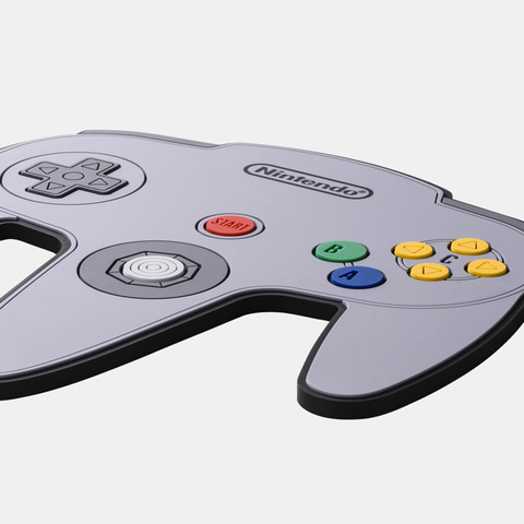 NINTENDO 64」モチーフのグッズ2種新発売！ コントローラー実寸大の