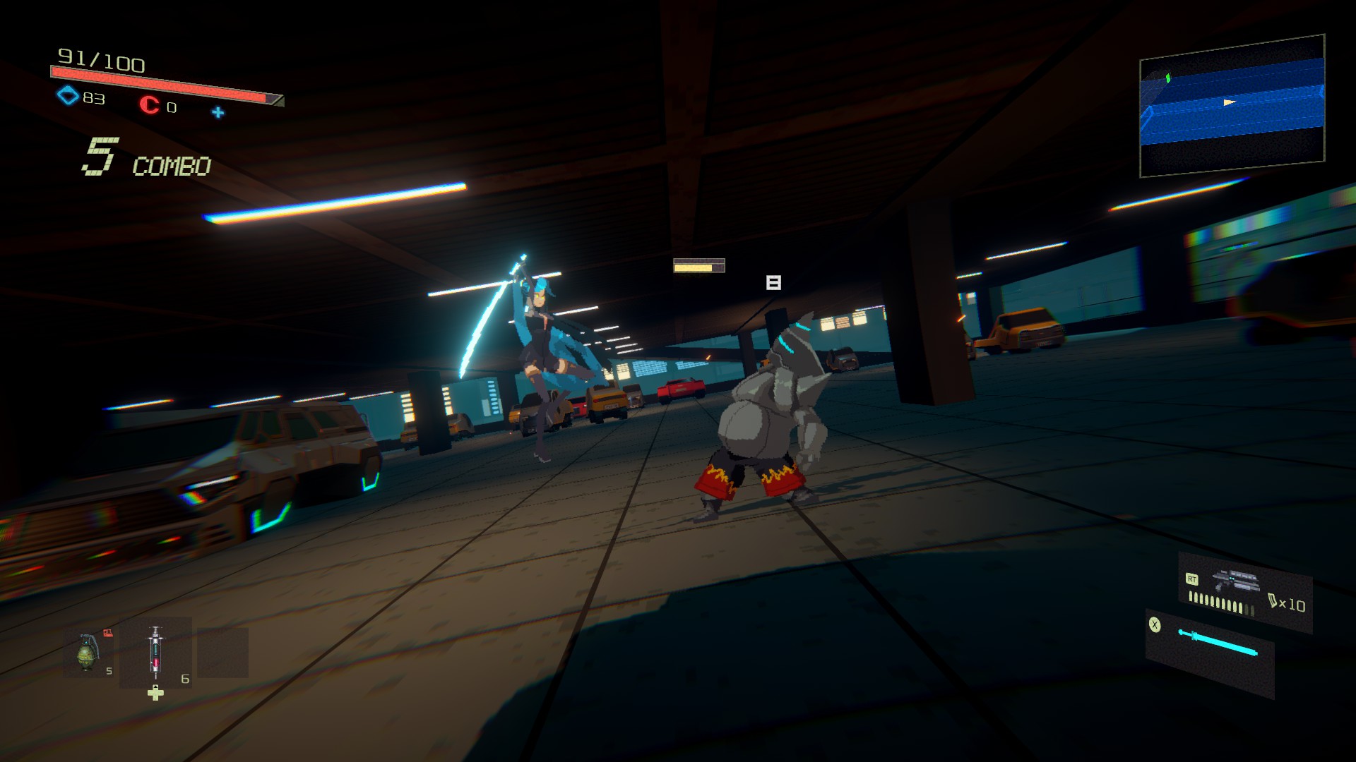 一部の敵に対しては、ある程度のダメージを与えると体力を一気に削る必殺技を放つことができる。専用のアニメーションが差し込まれ爽快！