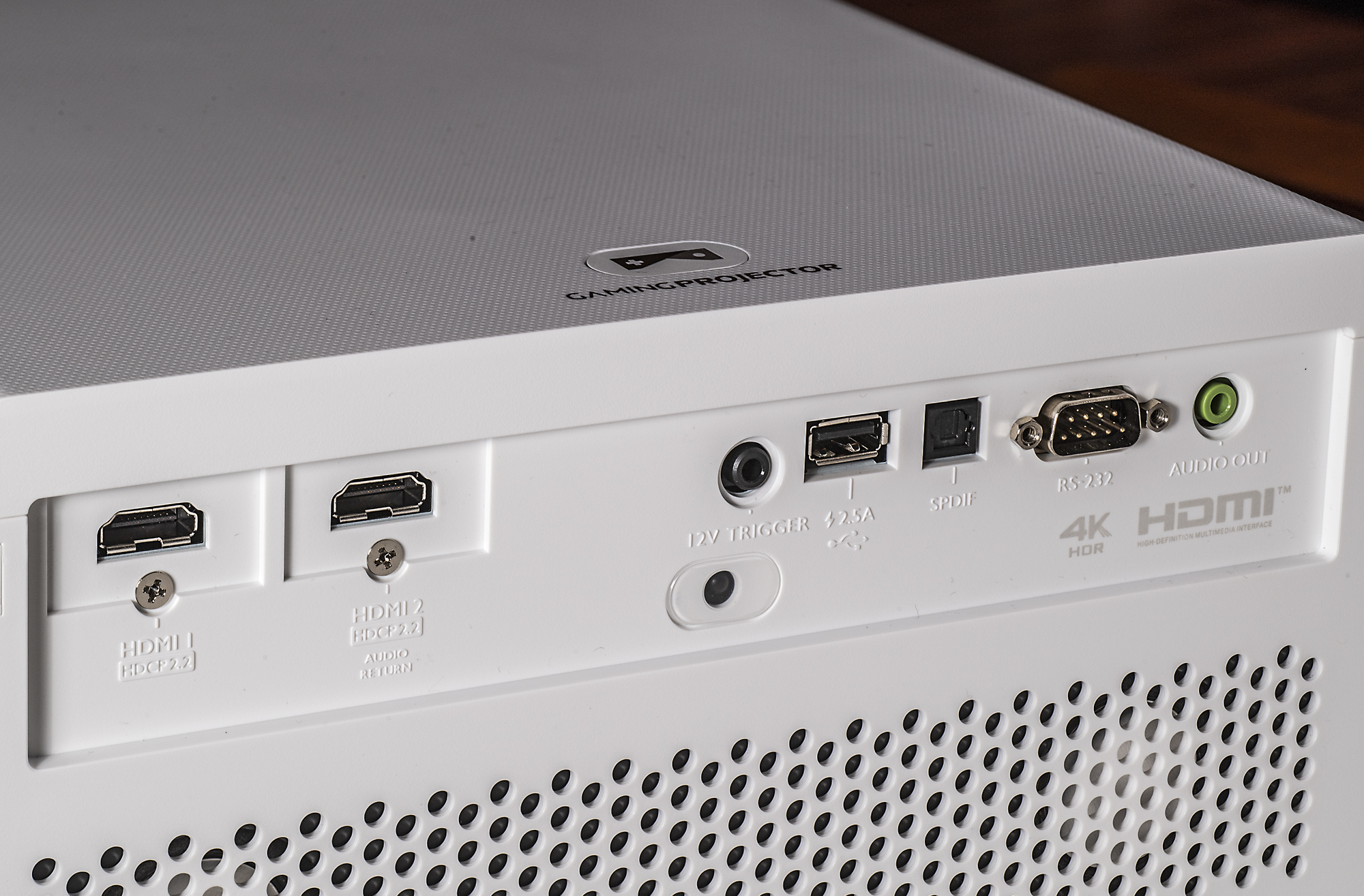 背面端子パネル