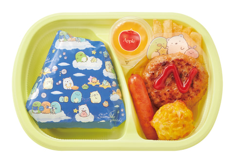 ほっかほっか亭、子供向け「すみっコぐらしべんとう」の各種デザイン一