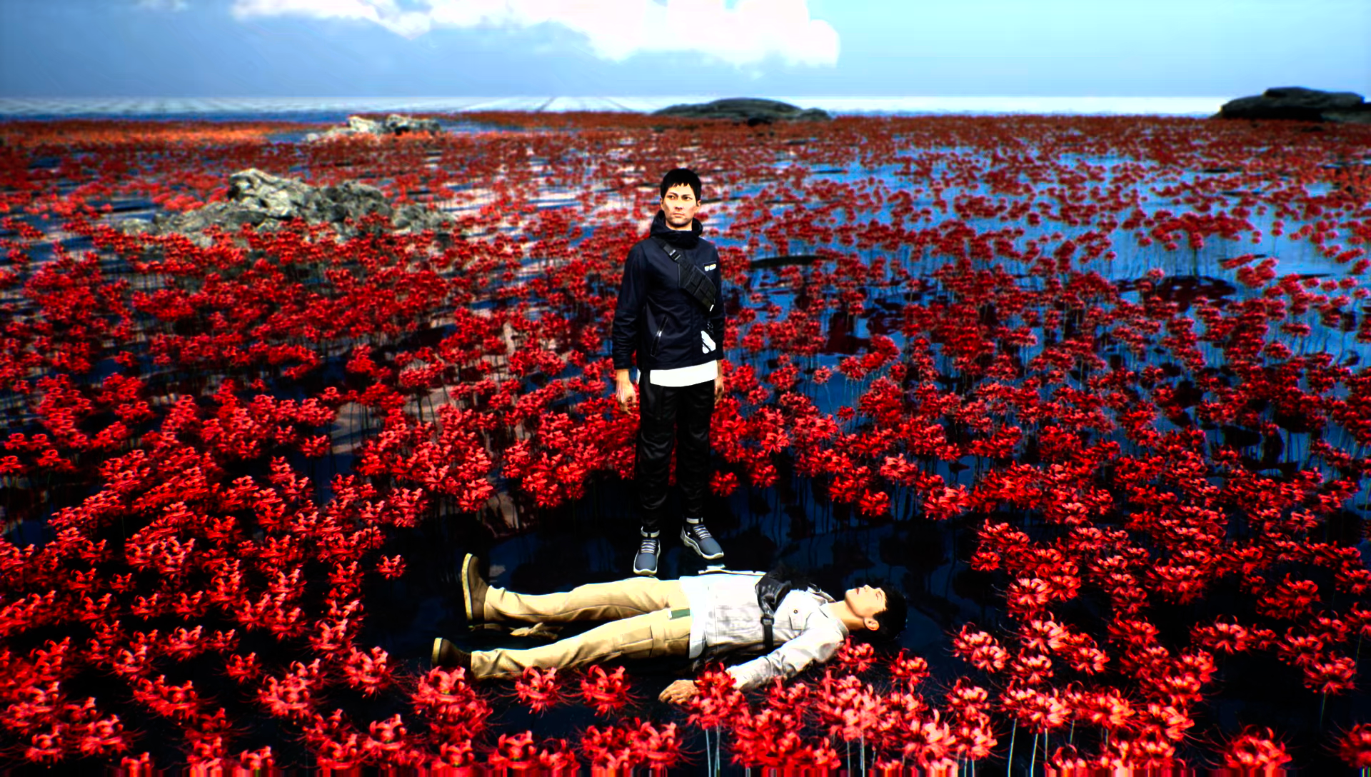 謎の存在はKKと名乗り、暁人の体をよこせと迫る。暁人は妹を救うためそれを承諾する