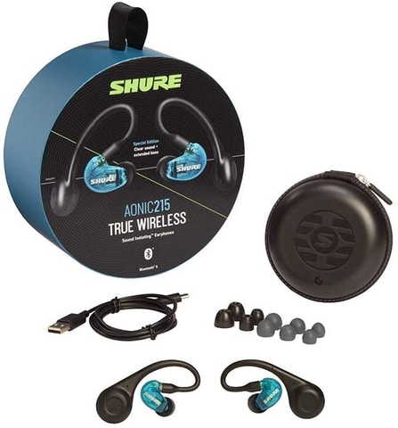 【新品未使用品】SHURE ワイヤレスイヤホン　SE215 AONIC215 完全ワイヤレス高遮音性イヤホン 第2世代 - Shure