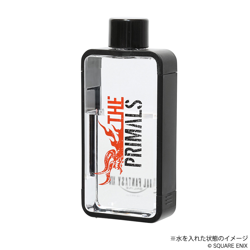 「ファイナルファンタジーXIV　THE PRIMALS　スクエアウォーターボトル」/価格：2,500円（税込）