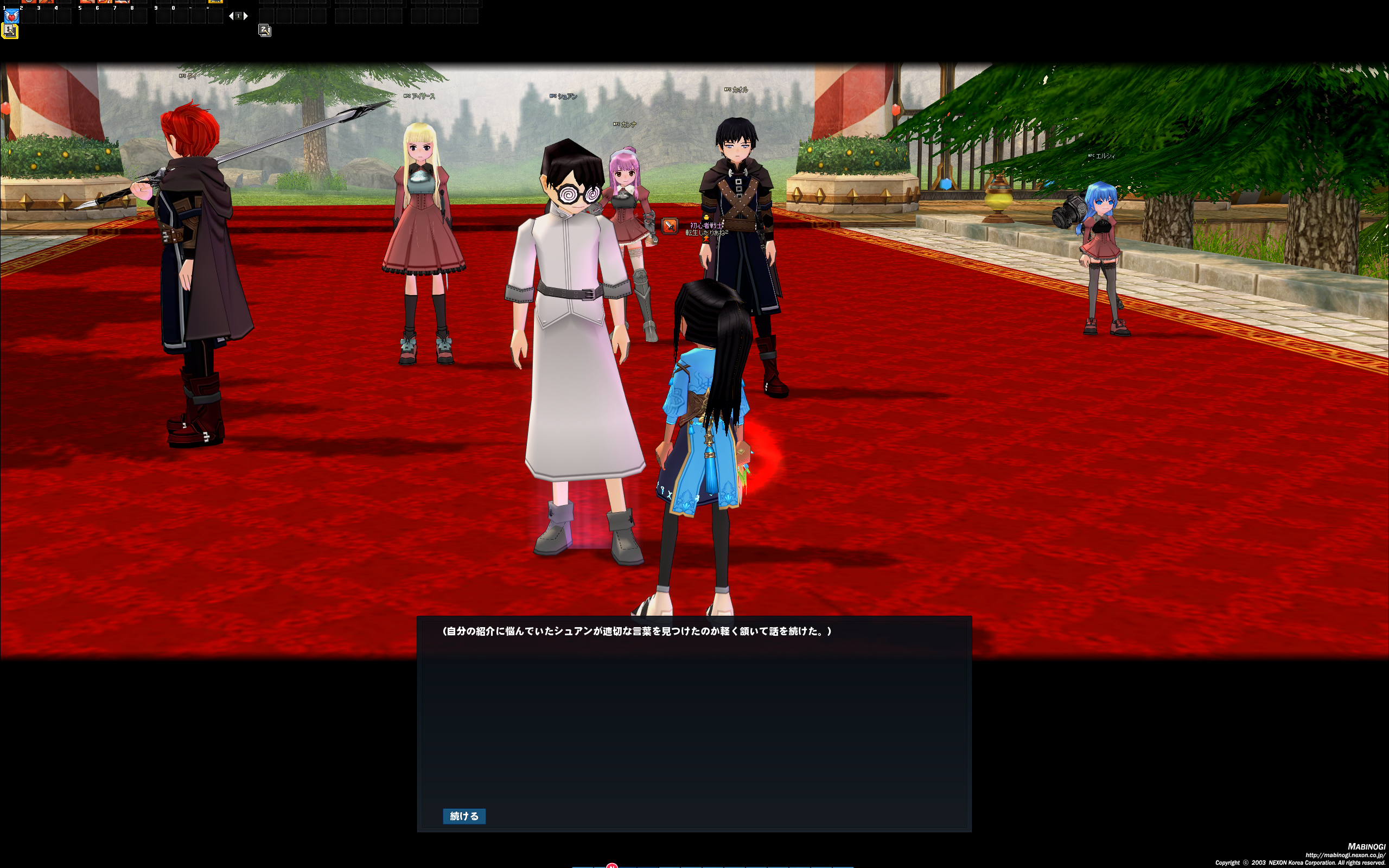 楽しいお祭り空間。新キャラクターの顔見せも。筆者も初体験のコンテンツだ