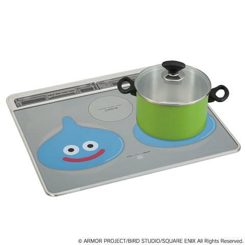 スライムがおうちをよごれからまもる！ ホコリとりフィルター＆IH