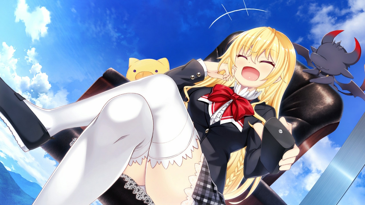 CGをこれでもかと使いキャラクターをコミカルに描く