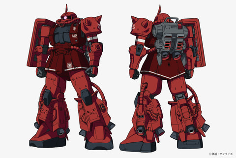 映画「機動戦士ガンダム ククルス・ドアンの島」に赤い彗星・シャアが