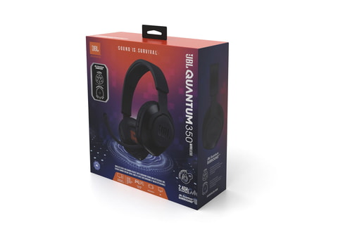 2.4GHzワイヤレス接続で低遅延を実現。ヘッドセット「JBL Quantum 350