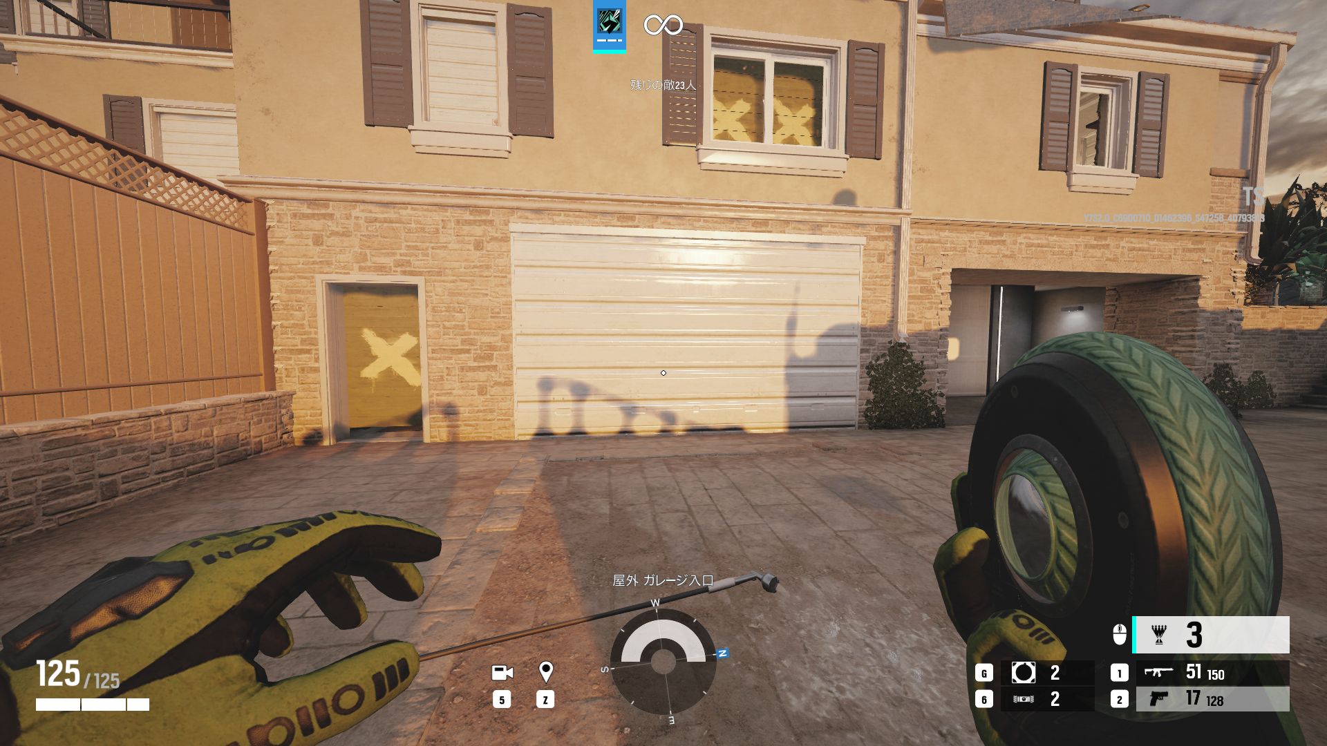 ガジェットの見た目としては黄緑色の小さなタイヤのような印象