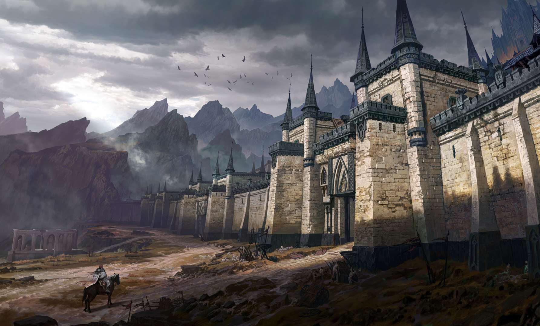 独特のダークな雰囲気が特徴の「エスカロス」。熾烈な戦いが繰り広げられるのだろうか