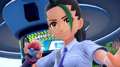 頼れる先輩・ネモさん登場！ 「ポケモン スカーレット・バイオレット