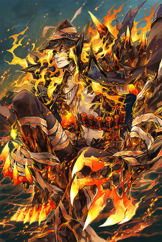 幻獣の世界《炎怒》 ボムボマー：弓使い(銃)