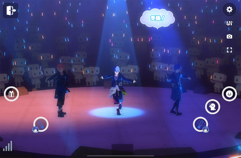 「Just Be Friends」と「威風堂々」は、全員これまでの衣装からチェンジしての登場となった。実際のライブではある程度の時間が取られる着替えだが、コネクトライブならそれも一瞬で終わるため、テンポが乱れないだけでなく雰囲気が盛り下がってしまうこともない