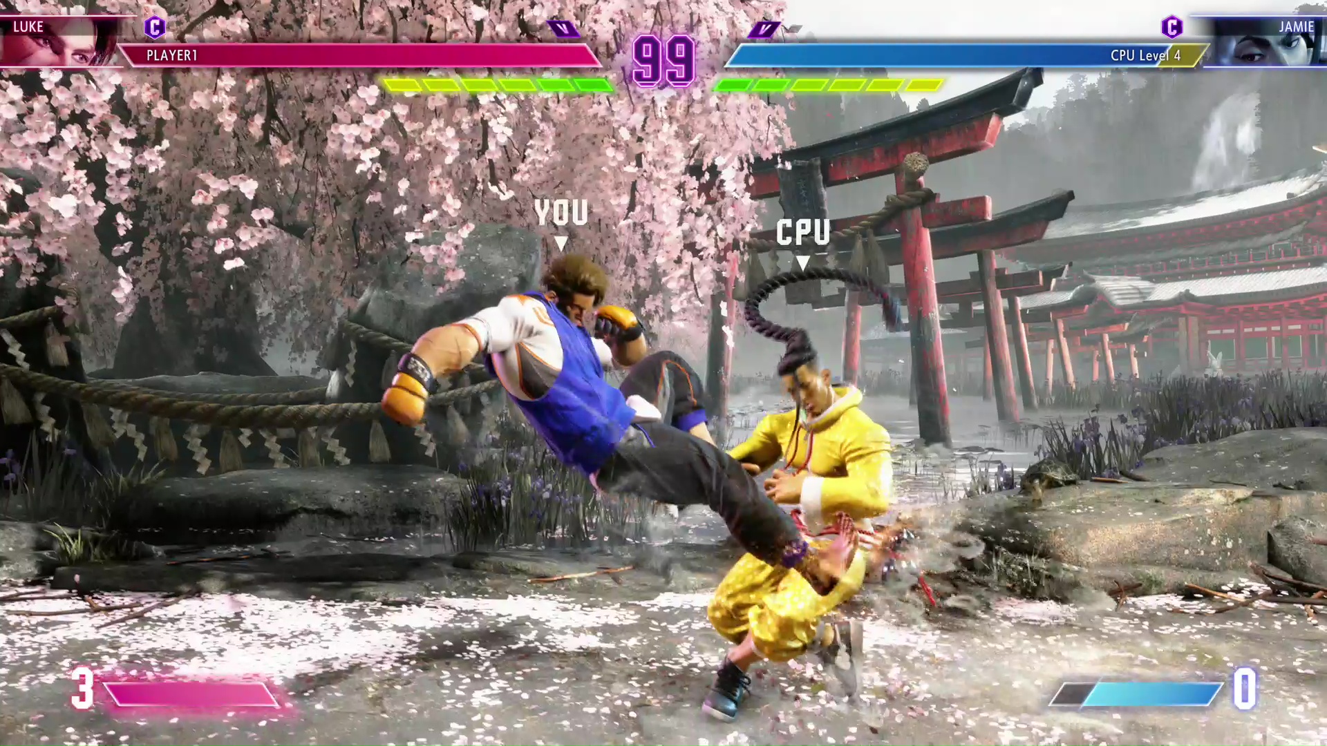 ゲームスピードが上がり、中段攻撃や相手の飛びを対処する難易度が上がったようにも感じた