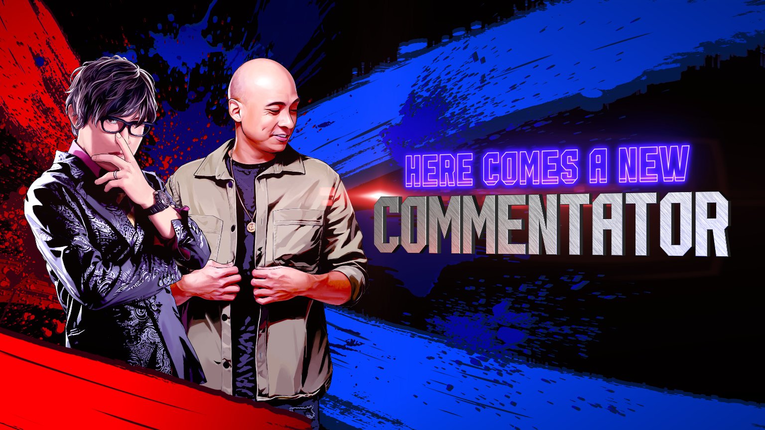 大会などでも活躍するアールさんとViciousさんが実況者として参加