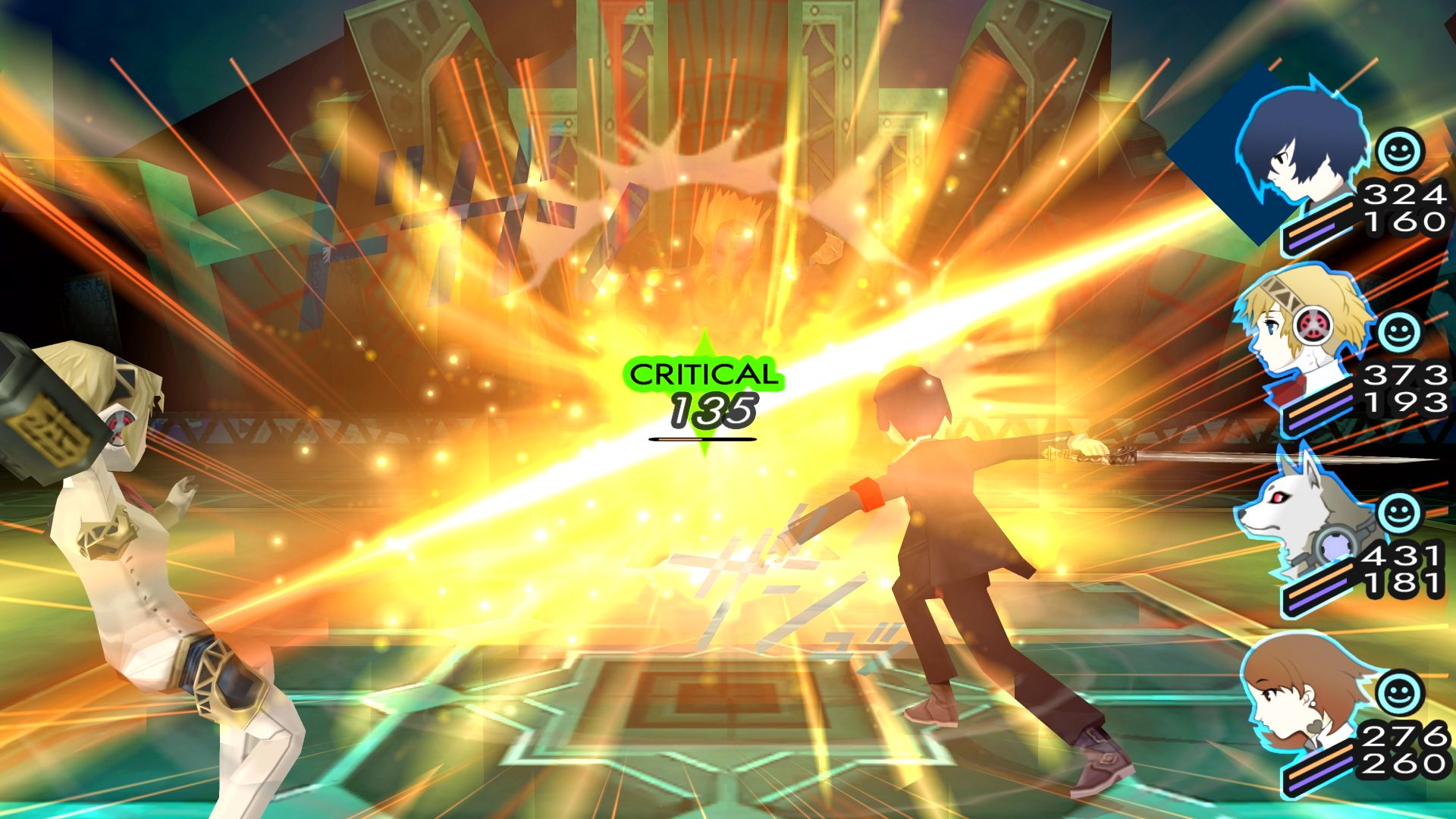 「影時間」にだけ姿を現す謎の塔「タルタロス」を調査すべく、主人公は特別捜査隊の仲間たちとともに戦いへ赴く