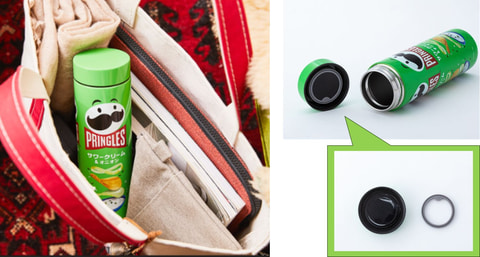 プリングルズ」の真空断熱水筒に500mlが登場！ タンブラー3種も7月4日