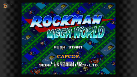 ロックマンメガワールド」登場！ 「セガ メガドライブ for Nintendo