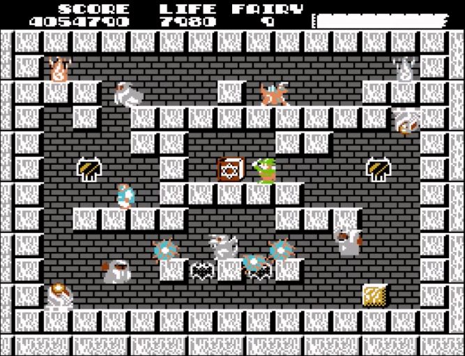 ここが最終ステージ。隠された謎を解き明かし、最深部（中央）にある「ソロモンの書」を奪還せよ！