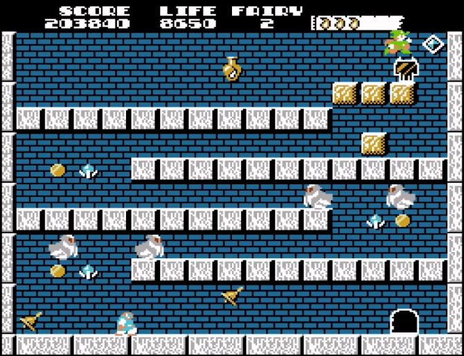 青に換石の術を掛けてマンダの壺を取ればファイアボールをストックすることができる。超重要！