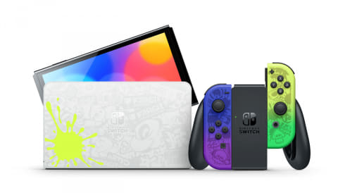 スプラトゥーン3」デザインのNintendo Switch（有機ELモデル）が発売