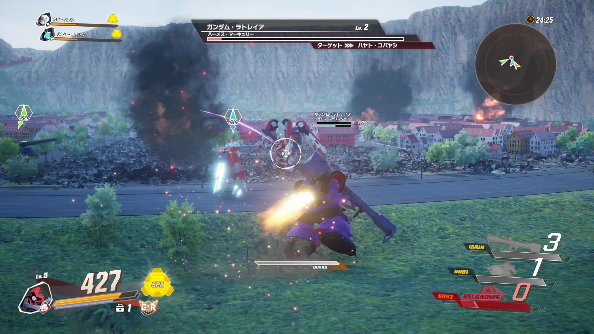 関連するガンダム作品は現在判明しているものだけで28タイトルにも及び、そのMSやパイロットが入り乱れて戦う