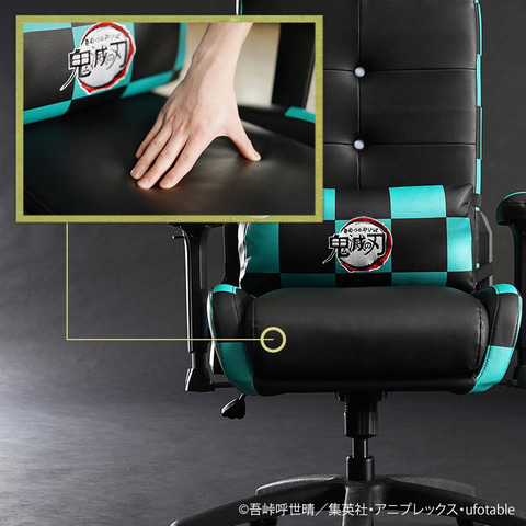 鬼滅の刃」ゲーミングチェアが登場！ 「バウヒュッテ」より本日7月12日