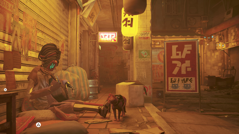 基本的に×は飛んで乗れる場所。△は主に猫チャンが行う何かしら他の動作（場所によって異なる）、□はB-12が行なう動作だと思っていいだろう