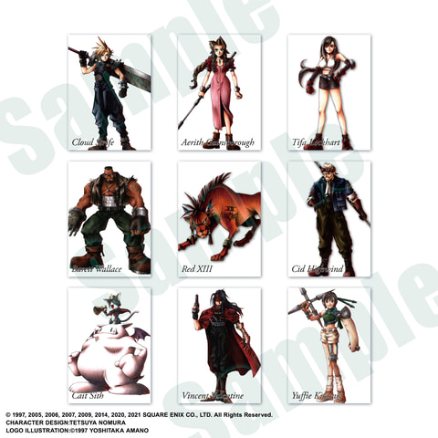 FFVII」誕生25周年記念のトレカコレクションと可動フィギュアが発売