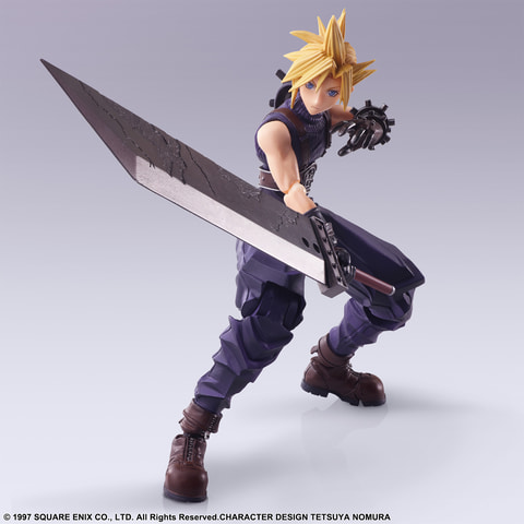 FFVII」誕生25周年記念のトレカコレクションと可動フィギュアが発売