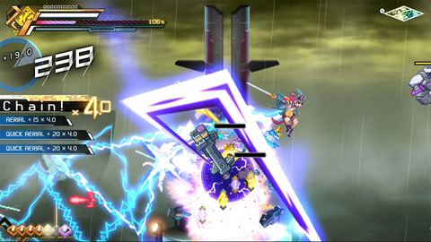 2Dアクション「蒼き雷霆 ガンヴォルト 鎖環」Switch版が本日発売