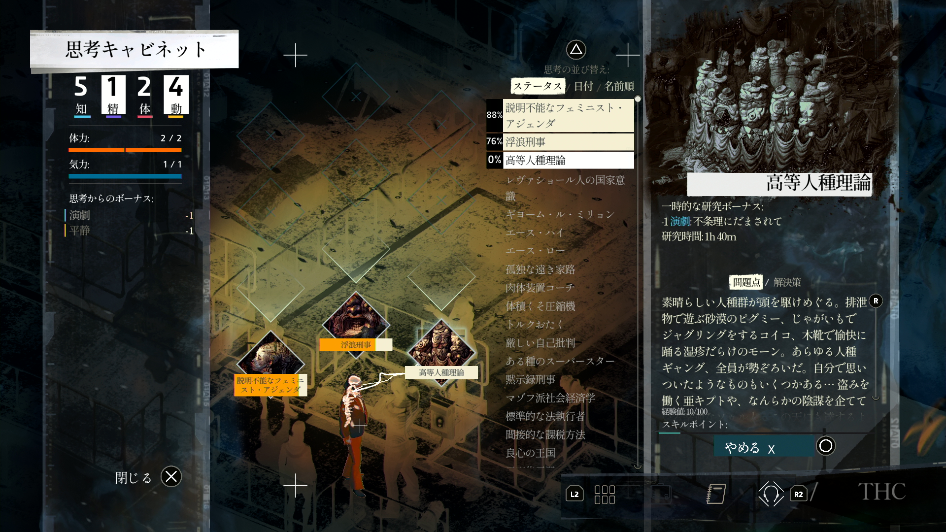 様々な刺激で生まれる新たな思考。思考キャビネットに置き成長させることで選択肢が広がる
