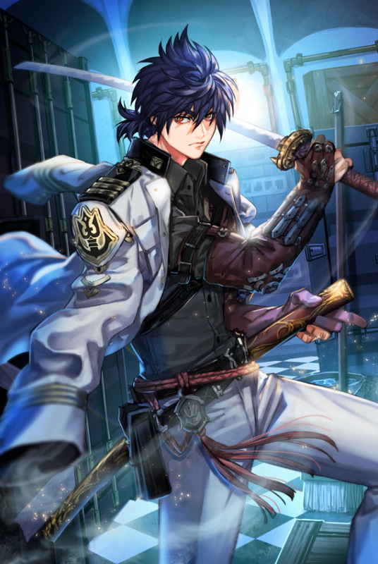 「潜艦の世界《荒くれ甲板員》 アマツ」