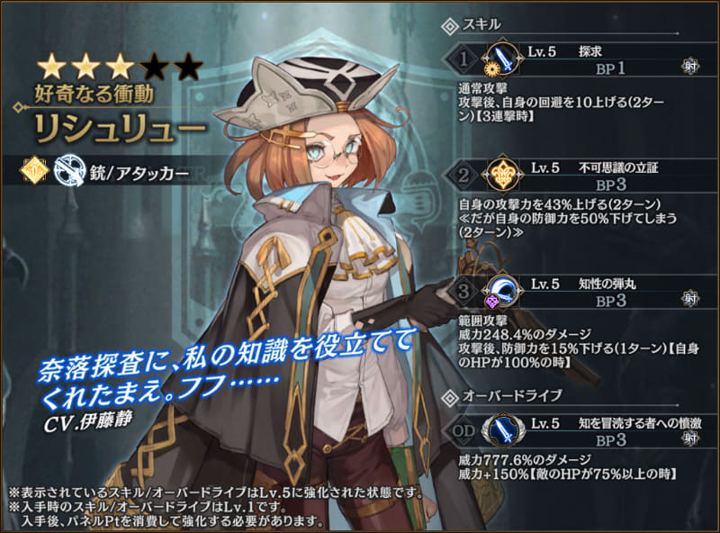 好奇なる衝動 リシュリュー