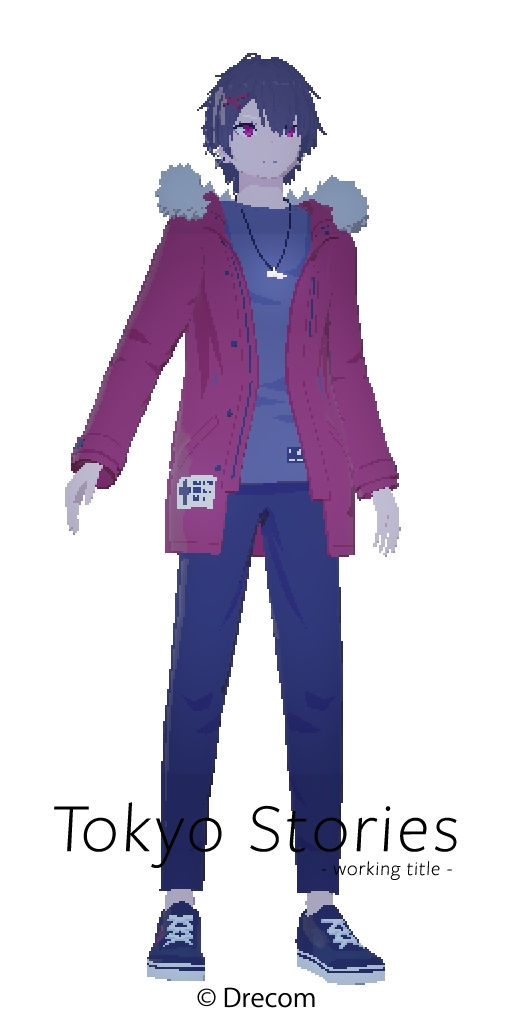 現在は3人のキャラクターが公開されている。新たなキャラクターが登場するかもしれない、ということだ