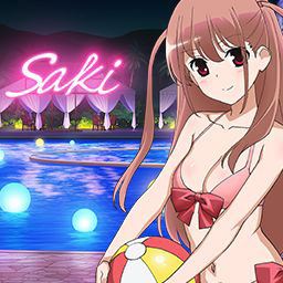 水着姿の憧（背景）