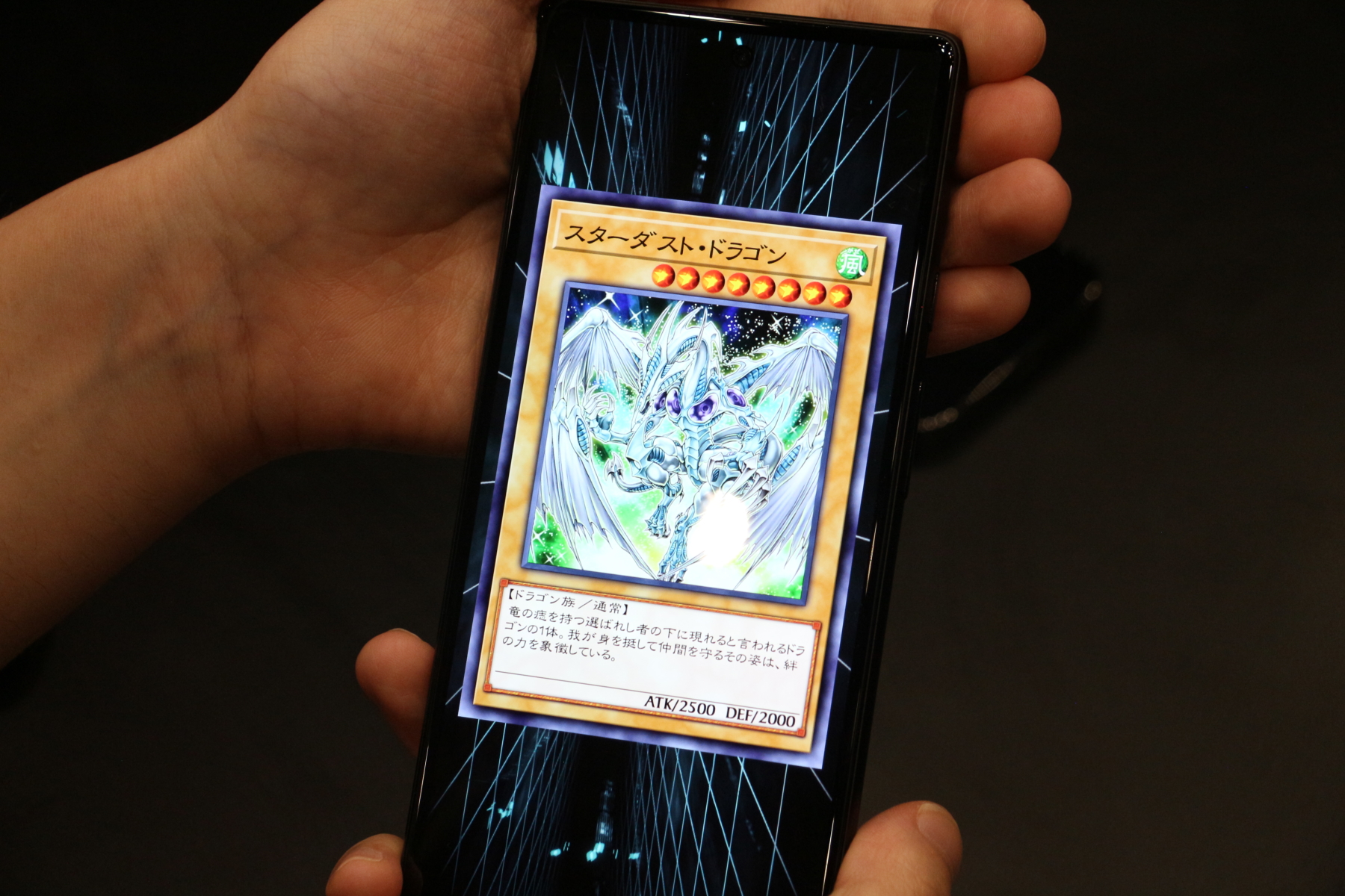 実際のゲーム画面ではこんな感じに！ スキルを付与していく前は通常モンスターのフレームでフレーバーテキストが表示される形となっている