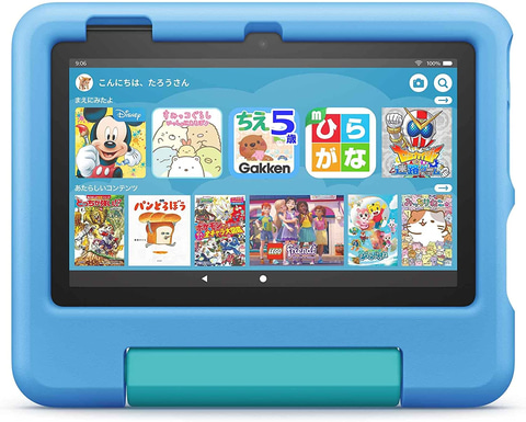 NEW Fire 7 キッズモデル（パープル/ブルー）」が3,000円引き！ Amazon