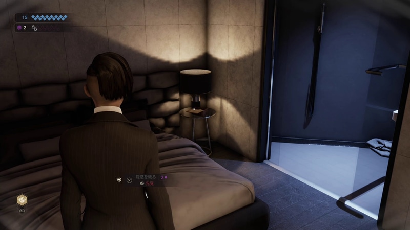 スキルポイントによって会話の選択肢や、調査中のアクションなどが変化する