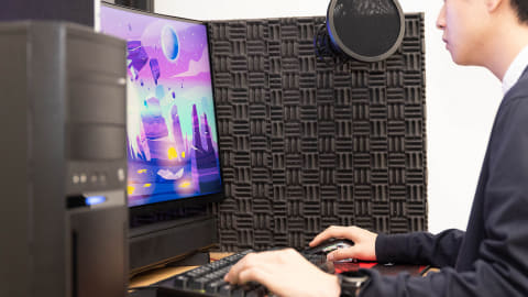 45%オフ！PCデスク配信環境の構築に適した「ゲーミングパーテーション
